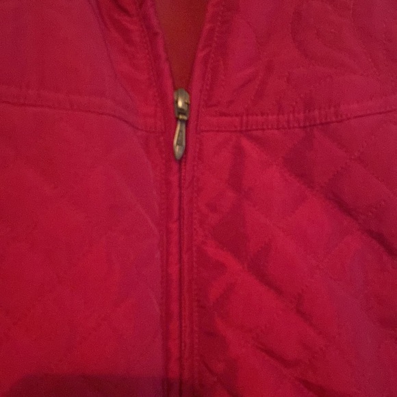 Quilted Raspberry colored Vest - Picture 2 of 7